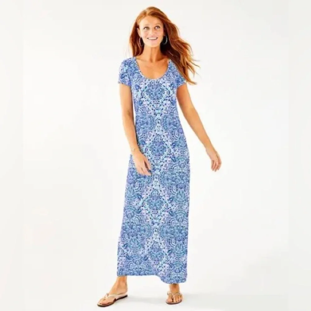 NWT 🌸LILLY PULITZER🌸 Wynne Maxi Dress … *CALL MY SHELL PHONE* … Size: S - Picture 1 of 6